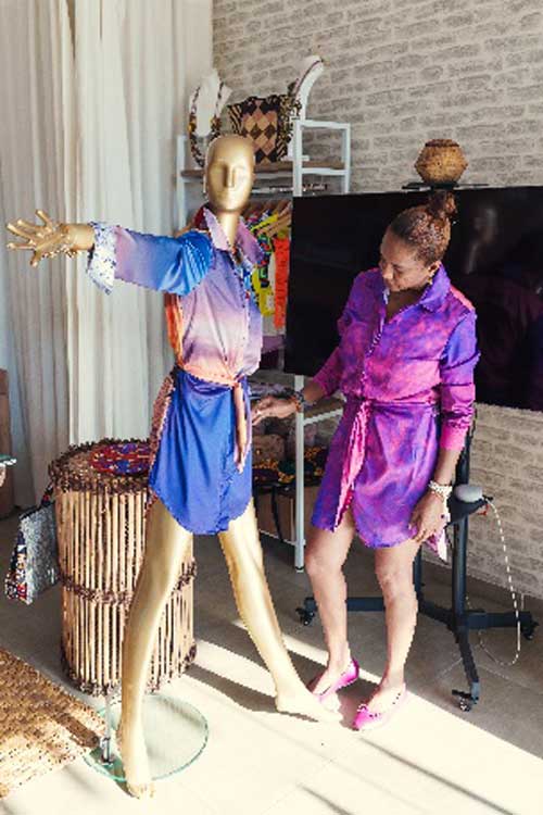 Vestido Turin de Seda - Estampado